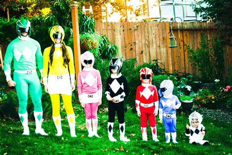 halloween power ranger costume|More.